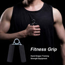 Fitness Grip Hand Gripper Training Strength Exerciser Equipment (Black) A