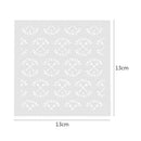 Double Arrows Plastic Cake Stencils Template Buttercream Spray Mold Mould