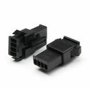 Connectors Wire Black Terminal 2/3/4/5Pin 2.54mm 200pcs/set Dupont Practical