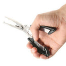 Stainless Steel Multi-Function Clamp Pliers Scissors Hook Fishing Gear Pes ADJ