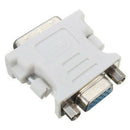 15 Pin VGA Female to 24+1 Pin DVI-D Male Adapter Converter LCD PC Laptop 2020