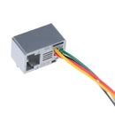 10Pcs 616E 4P4C RJ9 Female Telephone Connector Adapter with 4 Wires WTME