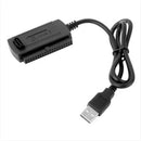 USB 2.0 to IDE SATA S-ATA 2.5 3.5 Hard Drive HD HDD Converter Adapter Cable ^i
