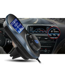 BC30 Car Bluetooth Hands-free MP3 Player TF Car FM Transmitter Dual USB Cha G2B7