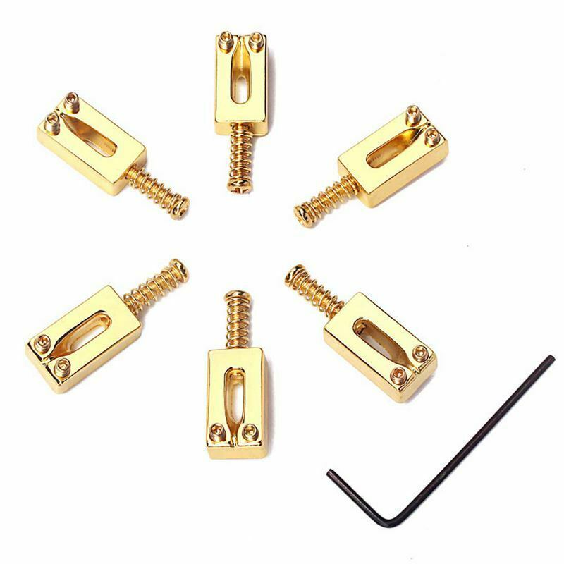 Rectangle Guitar Bridge Saddles for Fender Strat Stratocaster Tele Telecast