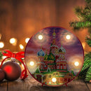 DIY Diamond Painting LED Lamp Partial Drill Special Shape Christmas Decor