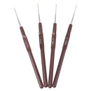 4Pcs/Lot Hook Needle Crochet Needles For Hairbest Needle Wigs Accessor IO BX