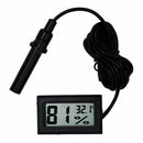 Digital Display LCD Humidity Hygrometer Temperature Thermometer with Probe CA