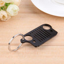 Black Stainless Steel Jeep Grill Key Chain, KeyChain, KeyRing CJ, JK, TJ,
