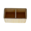 Natural Pine Wood Desktop Pen & Pencil Holder Cups Office Supplies Organizer