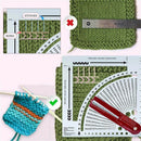 Knitting Gauge Converter Knitting Calculator Counting Frame for Beginner