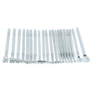 Set Of 20 Steel Stamps Punch 11cm For