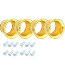 4PC 2" Yellow Velocity Stack Funnel Kit for PWK24 PWK26 28 30 Carburetor Intake