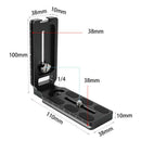 Quick Release L Bracket Camera Plate L Shape Plate Universal Tripod Plate