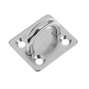 MagiDeal Heavy Duty 304 Stainless Steel Square Pad Eye Plate Shade Sail Sailboat