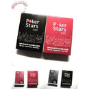 1X Waterproof Washable Poker Red 100% PLASTIC Size Playing Cards Texas Poker