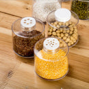 6Pcs/Set Spice Jar Pepper Shaker Box Spice Tower Herb & Spice Tools Transpa