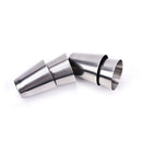 4X 30ml stainless steel outdoor camping mini cup mug drinking with serving BX