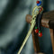Wedding Retro Hair Clasp Hairpin Chinese Tassel Beads Slide Metal Hair Stick
