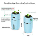 1X(Portable Mini Usb Humidifier,200Ml Ultrasonic Cool Mist Humidifier With