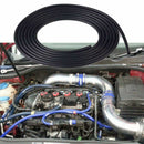 1M Black Silicone Vacuum Hose ID 5/32"(4mm) Racing Tube Thickness 3mm