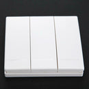 433MHz Wireless Smart Remote Transmitter Wall Panel Stick Switch  (3 Button A