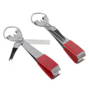 2pc Knot Stainless Steel Fishing Line Nipper Cutter Clipper Fast Knot Tying Tool
