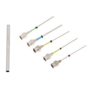 5 Sizes Metal Embroidery Stitching Punch Needle Handmade Sewing Tool Set W/T Ew
