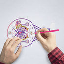 DIY Diamond Painting LED Light Fantasy Butterfly Embroidery Night Lamp Set