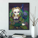 5D DIY Special Shaped Diamond Painting Girl Cross Stitch Mosaic Craft Kits
