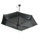 Pocket Mini Umbrella Windproof And Durable 5 Fold Umbrella Flat Head Portab