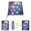 DIY Mandala Special Shaped Diamond Painting 100 Pages Notebook Sketchbook