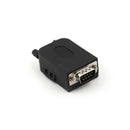 DB9 Male D-Sub 9 Pin Plug Breakout Terminals Solderless Nut Type Connector M&