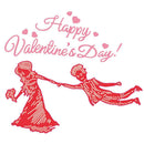 2pcs Cutting Dies Happy Valentine DIY Photo Album Scrapbook Emboss Stencils