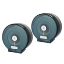 2PC Wall Mounted Toilet Paper Roller Holder Rack Dispenser Waterproof Office