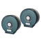 2PC Wall Mounted Toilet Paper Roller Holder Rack Dispenser Waterproof Office
