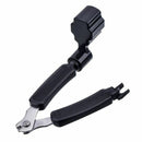 Black 3 in 1 Multifunction Guitar String Winder String Cutter Pin Puller N7D6
