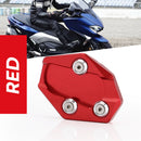 New Red Foot Kickstand Enlarger Pad Plate For Yamaha TMAX XP 530 Scooter