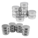 22 Packs 150ml+10ml Lotion Lip Balm Soap Tins Tea Leaf Pills Glitters Herbs Jars
