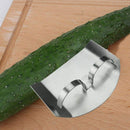 Stainless Steel Finger Protector Guard Safe Slice Kitchen Accessories Cooking E8