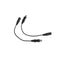 Mini USB Male to 3.5mm Jack Female Audio Cable Cord Adapter Headphone EarphoneJR