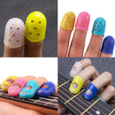 4Pcs Guitar Fingertip Protectors Finger Guards For Ukulele Guitar Accessories