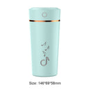 Air Humidifier Low Noise Fine Mist Spray Humidifier for Car Home (Blue) A