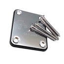 Electric Guitar Neck Plate Telecaster Guitar Neck Joint Board with 4 Screws