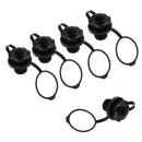 5x Plastic Safety Air Valve Nozzles for Inflatable Kayak Rubber Boat Tender Raft