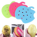 Fruit Vegetable Cleaning Brush Tools Potato Carrots Cleaner Kitchen Gadgets 1pc