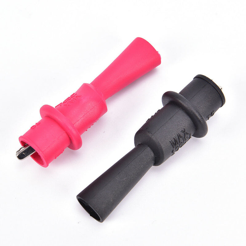1 Pair Alligator Crocodile Test Clip Clamp For Fluke Multimeter Tester  JR