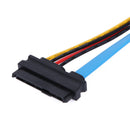 7 Pin SATA Serial ATA to SAS 29 Pin and 4 Pin Power Adapter Connector Cable