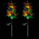 Multi-functional Solar Christmas  LED Christmas Tree Plug-in Light