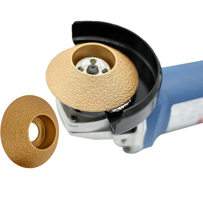 Brazing Diamond Angle Grinder Stone Grinding Wheel 45 Degree Bevel Edge Mar R9Y5